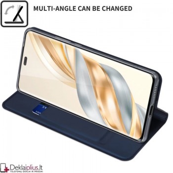 Dux Ducis Skin Pro dirbtinės odos dėklas - mėlynas (Huawei Honor Magic 7 Lite) Dux Ducis Skin Pro dirbtinės odos dėklas - mėlynas (Huawei Honor Magic 7 Lite)